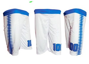 Shorts d'été en maille Spandex/Polyester légers, confortables, respirants, unis, durables et infroissables pour le sport et le fitness (vente en gros) - Product Image 4