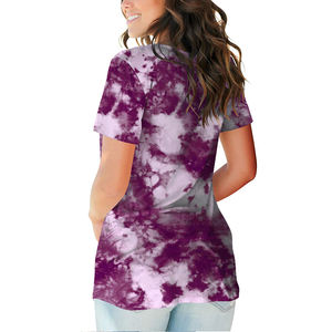 Camiseta Ecológica de Manga Corta Transpirable Informal de Verano para Mujer - Product Image 3
