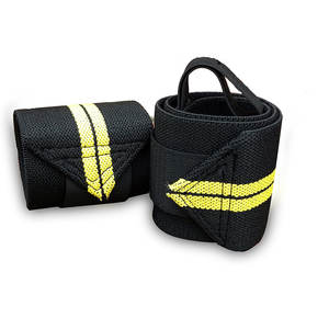 Vente flash : Bandes de maintien pour poignets de musculation personnalisées avec logo, légères et protectrices - Product Image 1