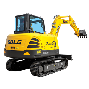 Para E655H Yanmar Engine PLC Excavadora sobre orugas Proveedor directo de fábrica China Venta caliente 5 toneladas Alta eficiencia CE ISO EPA Certificado - Product Image 1