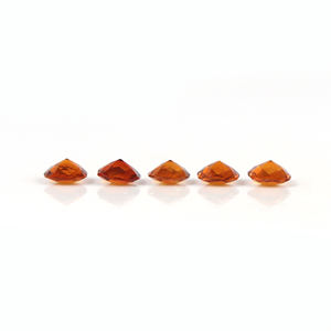Venta caliente precio al por mayor 5MM Natural Madira citrino cojín en forma de corte facetado piedra preciosa suelta naranja del fabricante - Product Image 3