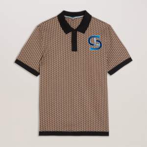 Polos de algodón Spandex elásticos para hombre ajustados y cómodos para negocios informales o ropa deportiva - Product Image 3