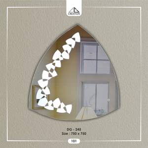 Espejo LED Contemporáneo para Baño, sin Marco, con Reflejo Claro para Espacios Interiores Modernos, desde India - Product Image 4