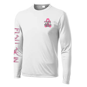 Vente chaude léger en plein air à manches longues maillot de pêche UPF 50 respirant séchage rapide 100% polyester chemise athlétique - Product Image 5