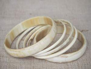 Pulsera antigua hecha a mano de cuerno de búfalo para aperitivos, artesanías indias, brazaletes de diseño antiguo con joyas para mujer, accesorios de moda - Product Image 5