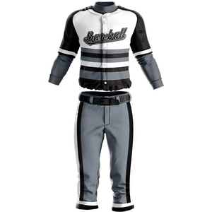 Camisetas de béisbol a rayas impresas o bordadas personalizadas hechas en Pakistán - Product Image 2
