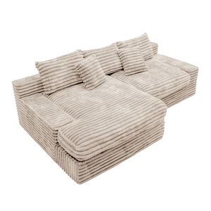 Artículos de Tendencia para el Año Nuevo 2026, Sofá en Forma de L que Ahorra Espacio, Ideal para Negocios en Línea - Product Image 4