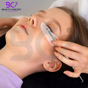 Kit de teinte lifting des cils 2 en 1 avec outil de séparation des cils en acier inoxydable personnalisé de 12 à 14cm, forme de crème, derniers outils de levage - Product Image 5