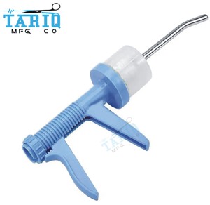 Pistolet d'arrosage manuel en plastique de haute qualité pour bovins, moutons, chèvres - Instrument vétérinaire de haute précision - Product Image 1