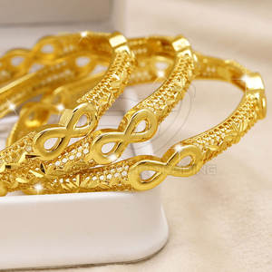 Lightweight Wholesale Jewelry Customized Daily Wear Fashion Jewelry Classic Plain Bangles <b>for</b> <b>Women</b> - Product Image 3