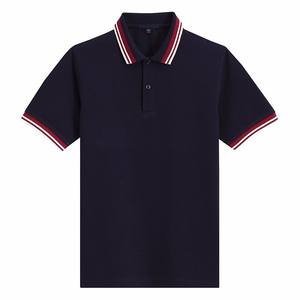 Haute qualité hommes doux confortable couleur unie sport pour Polo T-Shirts Logo personnalisé nouveauté tissu tricoté pour Polo - Product Image 2