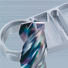 Cnc มิลลิ่งเครื่องตัดเครื่องมือ End Mill สำหรับเหล็กชุบแข็งหรือสแตนเลส OSG ญี่ปุ่นคาร์ไบด์โรงงานปลายแข็ง - Product Image 4