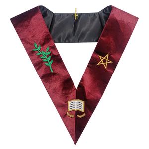 2025 AASR 14 ° GRADO MAESTRO DE CEREMONIAS COLLAR - Product Image 2