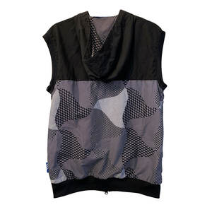 Sudadera con capucha sin mangas para hombre de gimnasio personalizado de fábrica, chaleco con capucha liso para correr de algodón 100% ajustado para hombre - Product Image 1