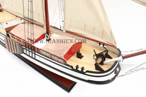 Gia Nhien Fabricant Approuvé Conception Personnalisée quantité minimale de commande Bas VOORWAARTS VOORWAARTS MODÈLE DE BATEAU EN BOIS-MODÈLE DE BATEAU EN BOIS - Product Image 5