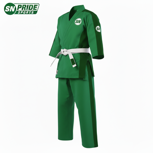 Nueva Llegada: Uniformes de Karate Elegantes y Personalizados para Adultos - Ropa Deportiva 100% Algodón, Transpirable y Duradera - Product Image 4