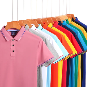 Custom Logo <b>Polo</b> <b>Shirt</b> for <b>Men</b> <b>Yellow</b> and Navy Color Breathable Quick Dry Polyester Workwear Uniform - Product Image 2