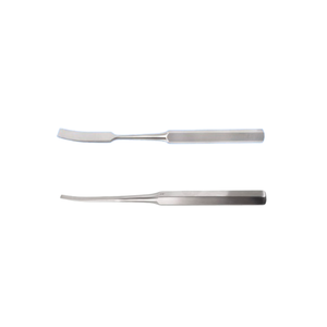 HIBBS Orthopedic Surgical Instrument High Quality German Steel Manual CE ISO LIVERFORT Orthopedic Osteotome <b>Curved</b> Gouges Bone - Product Image 3