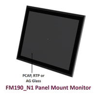 Industrial Marine Monitor TFT Panel Touch Screen (PCAP/Resistive) Auto Dimming IR Remote Control Aluminum Housing-For Business