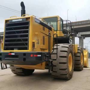 Chargeur sur pneus d'occasion KOMATSU WA600-3 du Japon 44.5 tonnes d'engins de terrassement avec composant de noyau de moteur - Product Image 6