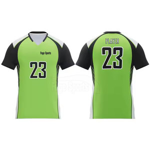 Custom Design & Logo Unisex <b>Volleyball</b> Jersey 100% Polyester Breathable Quick Dry OEM Service for Wholesale - Product Image 3