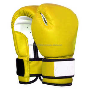 Waseem Impex Gants de boxe professionnels en cuir de vache élégants Équipement MMA avec matériau en cuir de vache de haute qualité pour l'entraînement au combat - Product Image 4