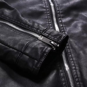 Chaqueta de Cuero Genuino de Primera Calidad, Chaqueta de Cuero Casual para Hombre, Nueva Chaqueta de Cuero Moderna de Corte Ajustado - Product Image 3
