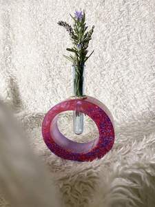 Cadre photo rectangulaire transparent fait main en os de buffle avec un design moderne pour mariage et décoration intérieure - Product Image 5