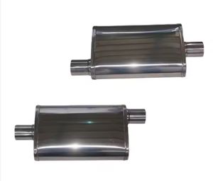 Prix de gros d'usine Accessoires de système d'échappement automatique haute performance Silencieux d'échappement universel en acier inoxydable 409 - Product Image 6