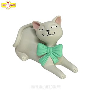 Petite Statue de Chat Sphynx Rose Sculpture Animale en Polyrésine Personnalisée pour la Décoration de la Maison en Résine Durable - Product Image 6
