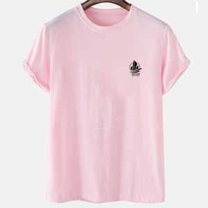 เสื้อยืดสีพื้น ผ้าฝ้าย 100% เป็นมิตรกับสิ่งแวดล้อม ทนทาน ใส่สบายสำหรับผู้ชาย ไซส์ใหญ่ ทรงหลวม สไตล์ลำลอง พิมพ์ลายด้านหน้า ออกแบบได้ตามต้องการ - Product Image 1