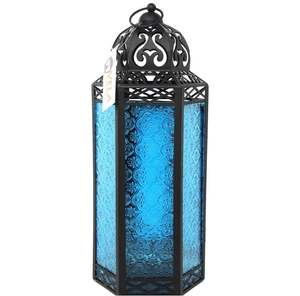 Nuevo juego de tres faroles metálicos de mesa, gran éxito de ventas en 2023, para uso en el hogar, decoración de hoteles, restaurantes, bodas, oficinas, hecho en India. - Product Image 4