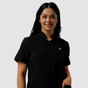 Uniformes Médicos Personalizados 2023, Ecológicos, Unisex, de Alta Calidad, Franela 100% Algodón Orgánico y Poliéster, Cómodos, para Doctores - Product Image 1