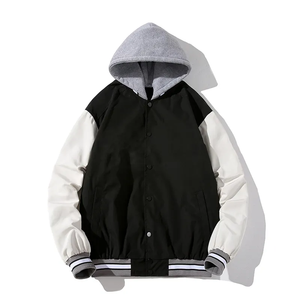 Best Price Women's Varsity Jacket Casual Wear Quick Dry Breathable Material Solid Pattern Stand Collar <b>Wool</b> Bulk Quantity <b>Dye</b> - Product Image 1