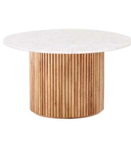 ชุดเฟอร์นิเจอร์ห้องนั่งเล่นแบบปรับแต่งได้ทันสมัยโต๊ะปลายแถบไม้โต๊ะกาแฟขนาดเสร็จสิ้นผสมโลหะต่อความต้องการ - Product Image 3