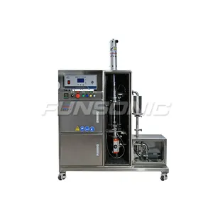 Funsonic Best Price Ultrasonic Homogenize Industrial Mixing Extraction Machine 3kw 1 Set Solvent Recovery Machine 20 L Per Hour