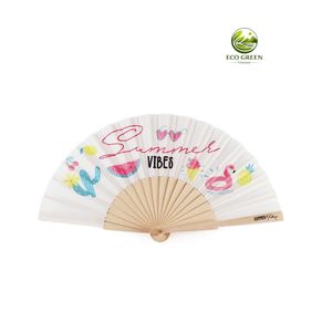Abanico de Mano de Madera Pintado a Mano, Diseño de Imitación Antigua, Mini Abanico de Mano Duradero para Decoración Festiva y Regalo - Product Image 6