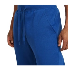 Pantalones de chándal de lana 100% algodón para hombre con logotipo personalizado OEM, pantalones de chándal cálidos de invierno informales clásicos, ligeros de cintura alta de Bangladesh - Product Image 4