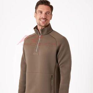 Pulls et sweats personnalisés pour hommes vente en gros directement de l'usine pulls tricotés en mélange de coton doux et chaud décontractés commande en gros - Product Image 1