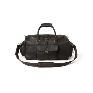 Bolsa de lona de cuero genuino de calidad superior personalizada - Product Image 1