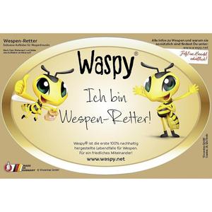 Piège à guêpes Waspy avec cordons de fixation et instructions 1x Piège anti-parasites 2x Cordons de fixation - Product Image 4