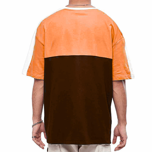 เสื้อยืดคอกลมผู้ชายทรงหลวมผ้าคอตตอนเจอร์ซีย์ สตรีทแวร์ ดีไซน์ขายดี ปักโลโก้ พิมพ์ลายตามสั่ง ดีไซน์ทันสมัย - Product Image 3