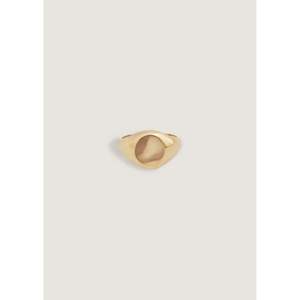 Bold Classic 14k Solid Gold Men's Signet <b>Ring</b> with Hollow Animal Pattern <b>Boho</b> Romantic Invisible Setting for Everyday Wear - Product Image 1