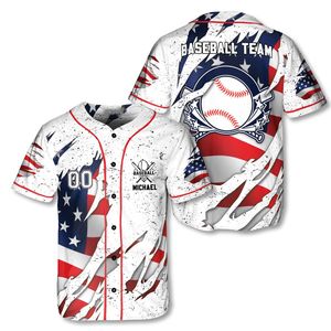 Camiseta moderna de equipo de béisbol con tejido de secado rápido, costuras duraderas, colores de sublimación nítidos y opciones de logotipo personalizado. - Product Image 4