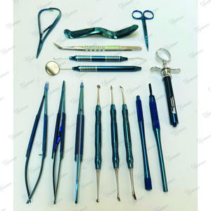 Top Trending Premium Blue Micro Mucogingival Dental Surgical Kit Custom Made Manual Power Implant Instruments para cirugía oral - Product Image 2