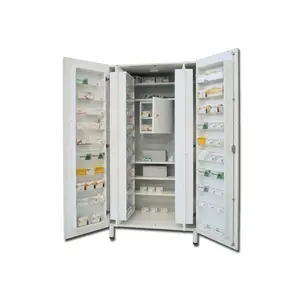 MEDICINE CABINET Hospital Cabinet With Drugs and Medicines Compartments Adjustable Shelves White 100x60xh 195 cm