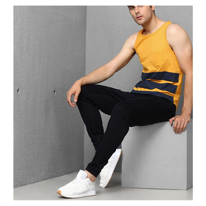 New Design Custom Sport Quick Dry Men Tank Top Clothing <b>Slim</b> Fit Gym Wear Fitness Men Tank Top - Product Image 2