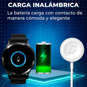 Reloj Inteligente GS Modelo Digital Inalámbrico con Carga, Monitor de Salud y Disparador Remoto de Cámara, Pantalla AMOLED, Resistente al Agua IP68, Aplicación - Product Image 3