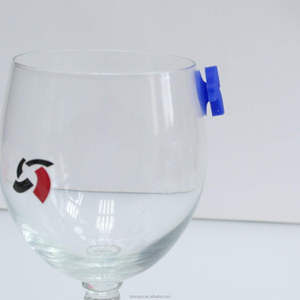 Copa de vino con ventosa Identificador de bebida Encantos coloridos para Bar Accesorios de fiesta de cocina - Product Image 4