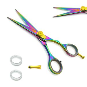 Ciseaux de coupe de cheveux avec poignée souple Ciseaux de coupe de coiffure Offre Spéciale à la mode Ciseaux de coupe de cheveux de cisaillement amincissants allemands - Product Image 6